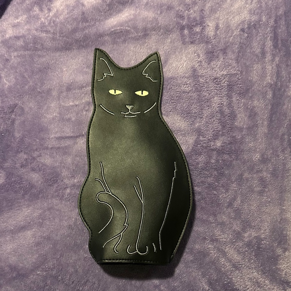 Black Cat Shaped shoulder bag